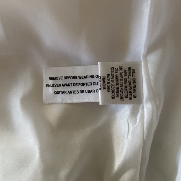 Laura Ashley 1X White Vest - Picture 5 of 6